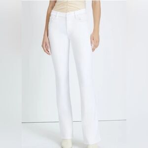 7 For All Mankind Jen 7 slim bootcut jeans, white, women's plus size 18 NWT New!